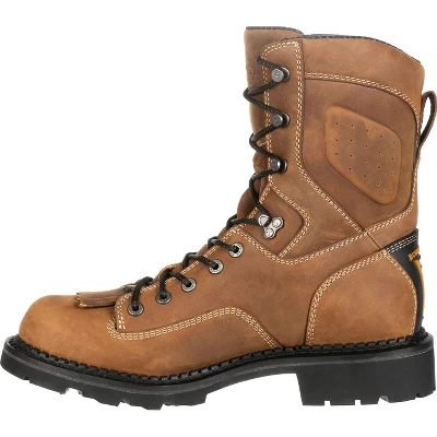 Men's Brown Georgia Boot Comfort Core Composite Toe Waterproof Logger Work Boot Size 13(Wide) - Image 4