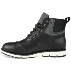 Territory Medium And Wide Width Mens Raider Tru Comfort Foam Lace-up Cap Toe Ankle Boot