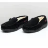 Alpine Swiss Yukon Mens Genuine Suede Shearling Slip On Moccasin Slippers