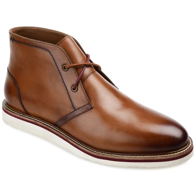 Thomas & Vine Keegan Wide Width Plain Toe Chukka Boot - Image 10