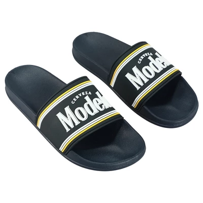 Modelo Beer Logo Men's Beach Sandal Slides