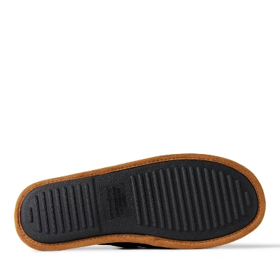 Dearfoams Men's Tanner Microsuede Father's Day Dad Scuff Slippers - Image 3