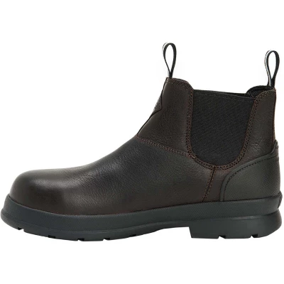 Muck Boots Men's Men's Chore Farm Leather Comp Toe Chelsea Boot - Image 4