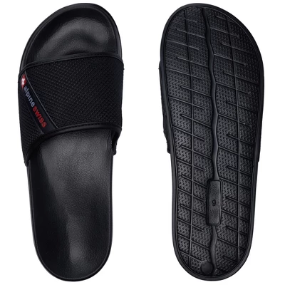 Alpine Swiss Mens Athletic Comfort Slide Sandals - Image 3