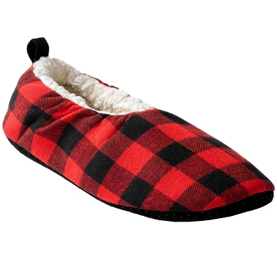 KingSize Men's Wide Width Faux Shearling Lined Sock Slipper - Image 4
