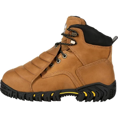 Men's Michelin Sledge Steel Toe Metatarsal Work Boots, XPX761, Brown - Image 4