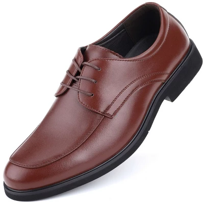 Mio Marino - Men's Classic Laced Dress Shoes - Image 7