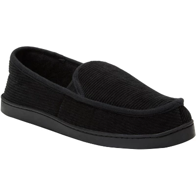 KingSize Men's Wide Width Cotton Corduroy Slippers - Image 2