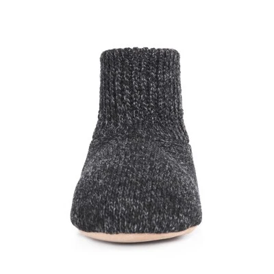 MUK LUKS Men's Morty Ragg Wool Slipper Sock