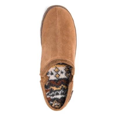 MUK LUKS Men's Matt Printed Berber Suede Clog - Image 5