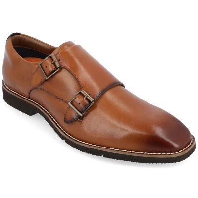 Thomas & Vine Artemis Chisel Toe Double Monk Strap - Image 9