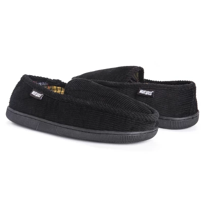 MUK LUKS Men's Corduroy Slipper With Flannel Lining - Image 4