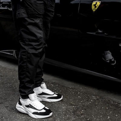 Alpine Swiss Stuart Mens Chunky Fashion Sneakers