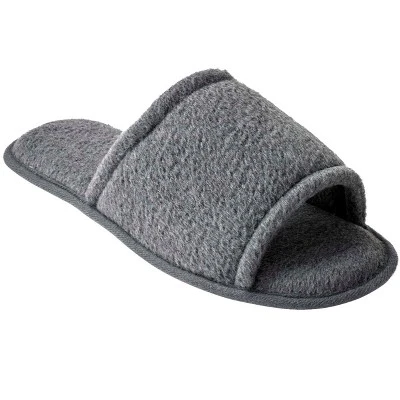 KingSize Men's Wide Width Fleece Lined Slide Slipper - Image 2