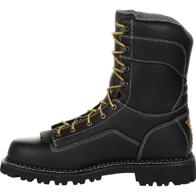 Men's Georgia Boot AMP LT Logger Composite Toe Waterproof Work Boot - Image 4
