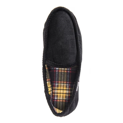 MUK LUKS Men's Corduroy Slipper With Flannel Lining - Image 5