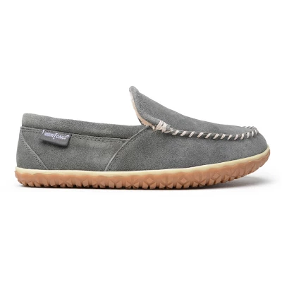 Minnetonka Men's Suede Tilden Moccasin Slippers - Image 2