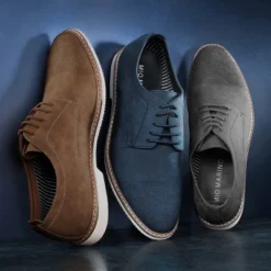Mio Marino - Men's Oxford Casual Suede Shoes