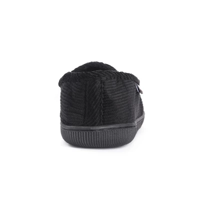 MUK LUKS Men's Corduroy Slipper With Flannel Lining - Image 2