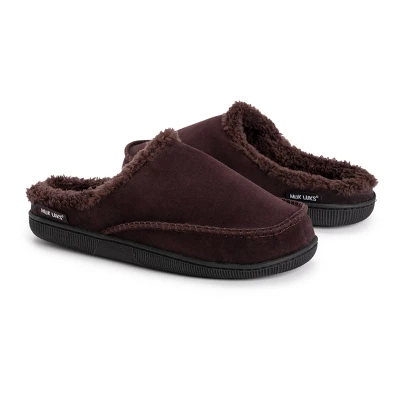 MUK LUKS Men's Faux Suede Clog Slippers - Image 4