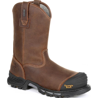 Men's Georgia Boot Rumbler Composite Toe Waterproof Pull-on Work Boot - Image 7