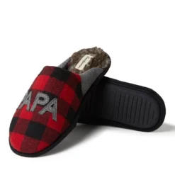 Men's Buffalo Check Papa Bear Scuff