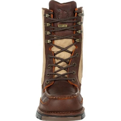 Men's Brown Georgia Boot Athens Waterproof Side-Zip Upland Boot Size 10(Wide) - Image 2