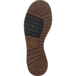 Men's Brown Georgia Boot AMP LT Wedge Work Boot Size 13(Wide)