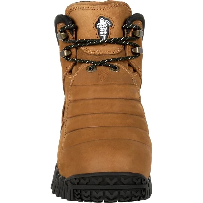 Men's Michelin Sledge Steel Toe Metatarsal Work Boots, XPX761, Brown - Image 2