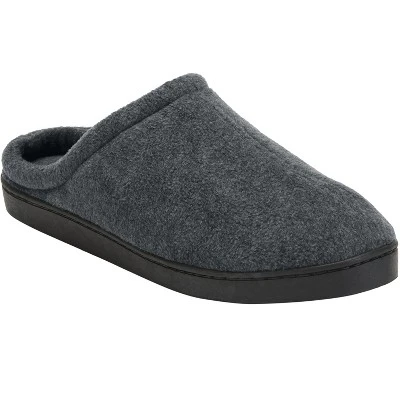 KingSize Men's Wide Width Fleece Clog Slippers - Image 4