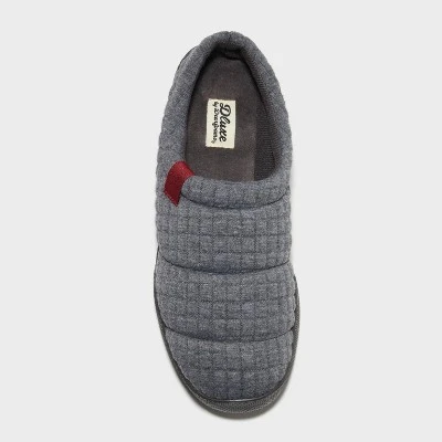 Dluxe By Dearfoams Men's Julien Clog Slippers - Gray - Image 2