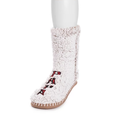 MUK LUKS Men's 'Papa Bear' Slipper Socks - Image 2
