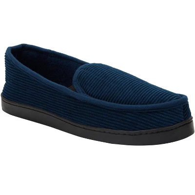 KingSize Men's Wide Width Cotton Corduroy Slippers - Image 3