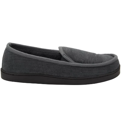 KingSize Men's Wide Width Cotton Corduroy Slippers - Image 4