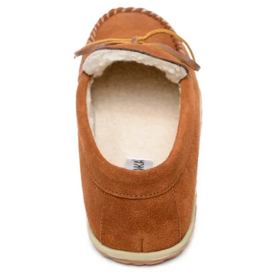 Minnetonka Men's Suede Tomm Moccasin Slippers - Image 3