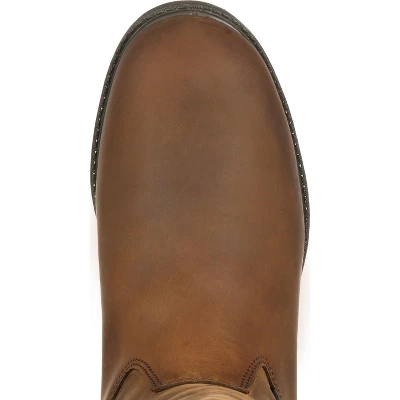 Men's Brown Georgia Boot Suspension System Waterproof Wellington Work Boot Size 10.5(Wide) - Image 5