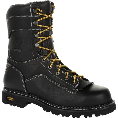Men's Georgia Boot AMP LT Logger Composite Toe Waterproof Work Boot - Image 7
