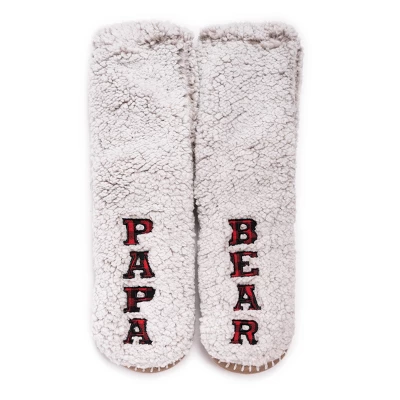 MUK LUKS Men's 'Papa Bear' Slipper Socks - Image 5