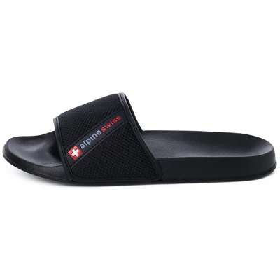 Alpine Swiss Mens Athletic Comfort Slide Sandals - Image 2