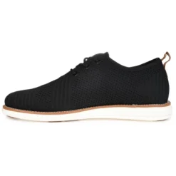 Vance Co. Medium And Wide Width Mens Novak Tru Comfort Foam Knit Lace-up Round Toe Dress Shoe