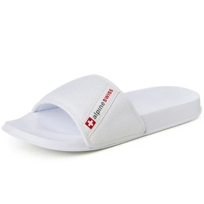 Alpine Swiss Mens Athletic Comfort Slide Sandals - Image 6