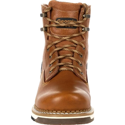 Men's Brown Georgia Boot AMP LT Wedge Work Boot Size 13(Wide) - Image 2