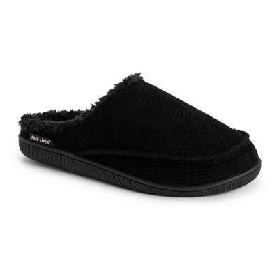 MUK LUKS Men's Corduroy Clog Slippers - Image 9