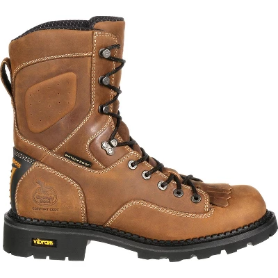 Men's Brown Georgia Boot Comfort Core Composite Toe Waterproof Logger Work Boot Size 13(Wide) - Image 6