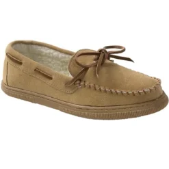 KingSize Men's Wide Width Suede Tracker Slippers