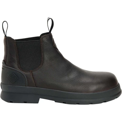 Muck Boots Men's Men's Chore Farm Leather Comp Toe Chelsea Boot - Image 6