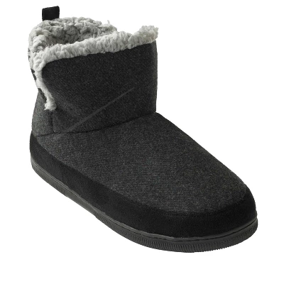 KingSize Men's Wide Width Faux Shearling Lined Comfort Slipper Boot