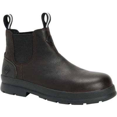 Muck Boots Men's Men's Chore Farm Leather Comp Toe Chelsea Boot - Image 7