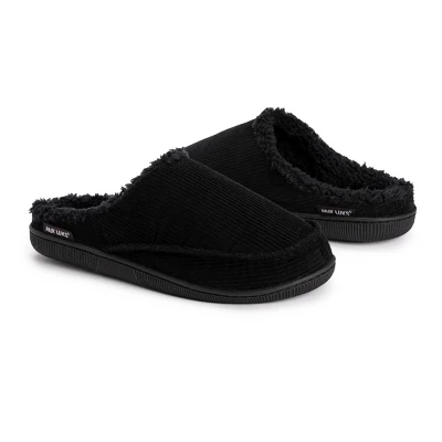 MUK LUKS Men's Corduroy Clog Slippers - Image 4