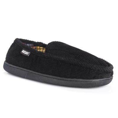 MUK LUKS Men's Corduroy Slipper With Flannel Lining - Image 11